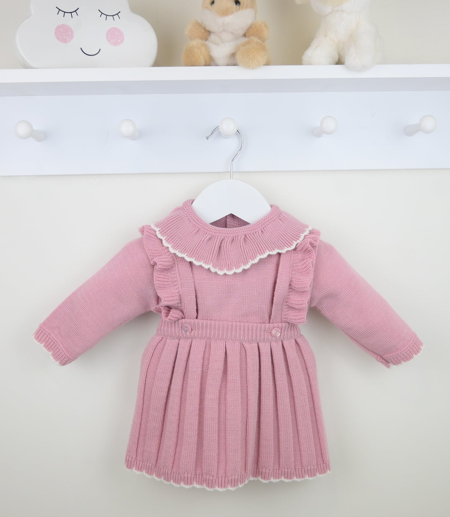 Pex Caterina Pinafore Set Dusky Pink