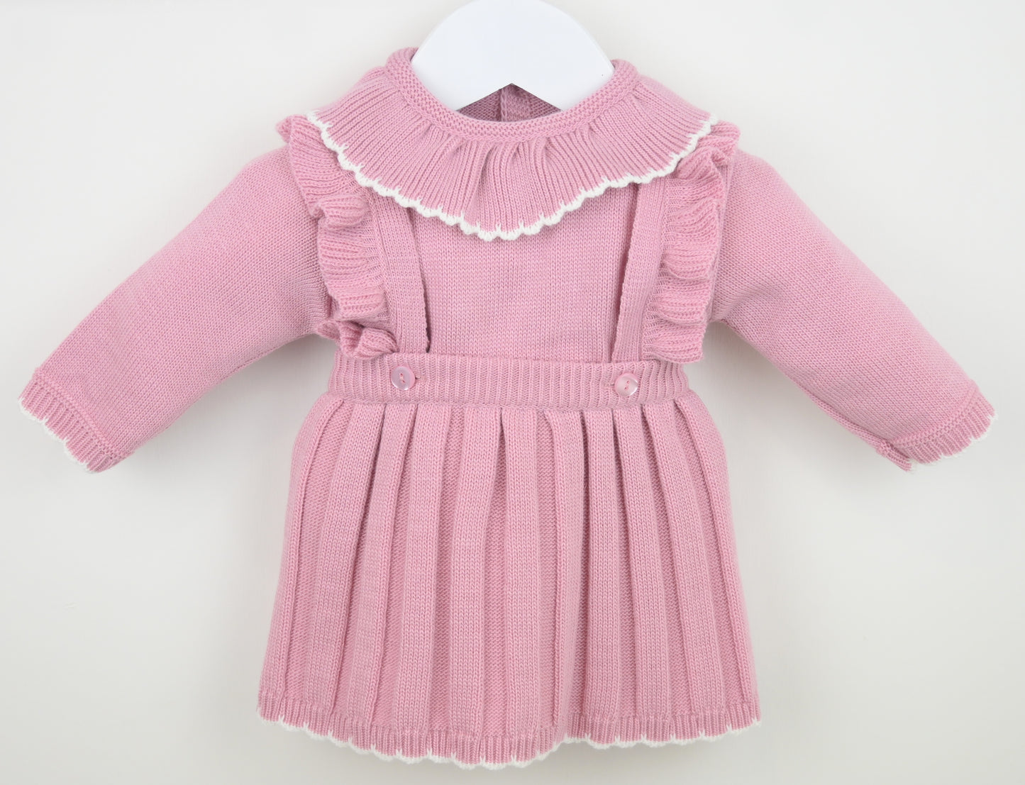 Pex Caterina Pinafore Set Dusky Pink