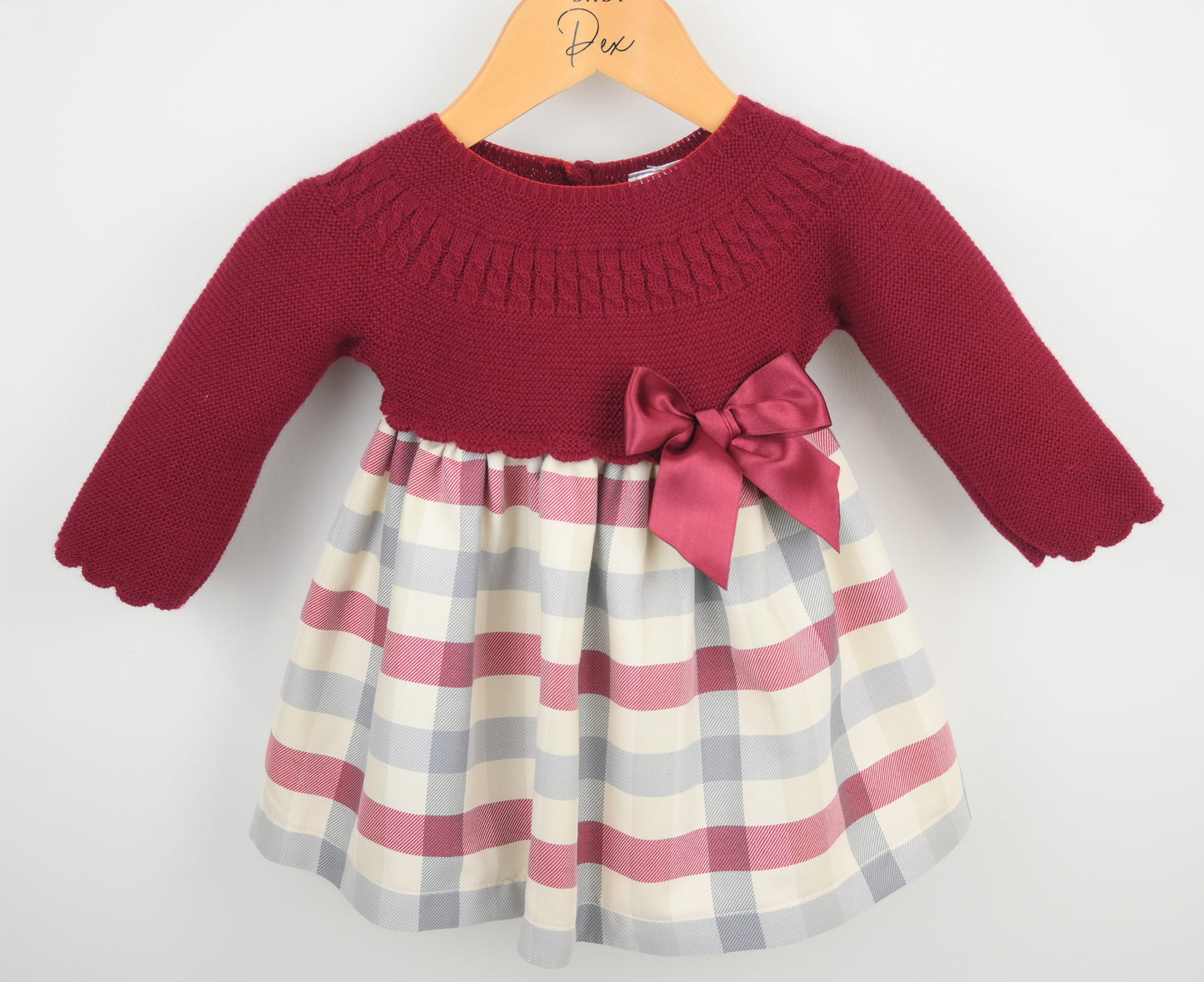 Pex Liza Dress Deep Red