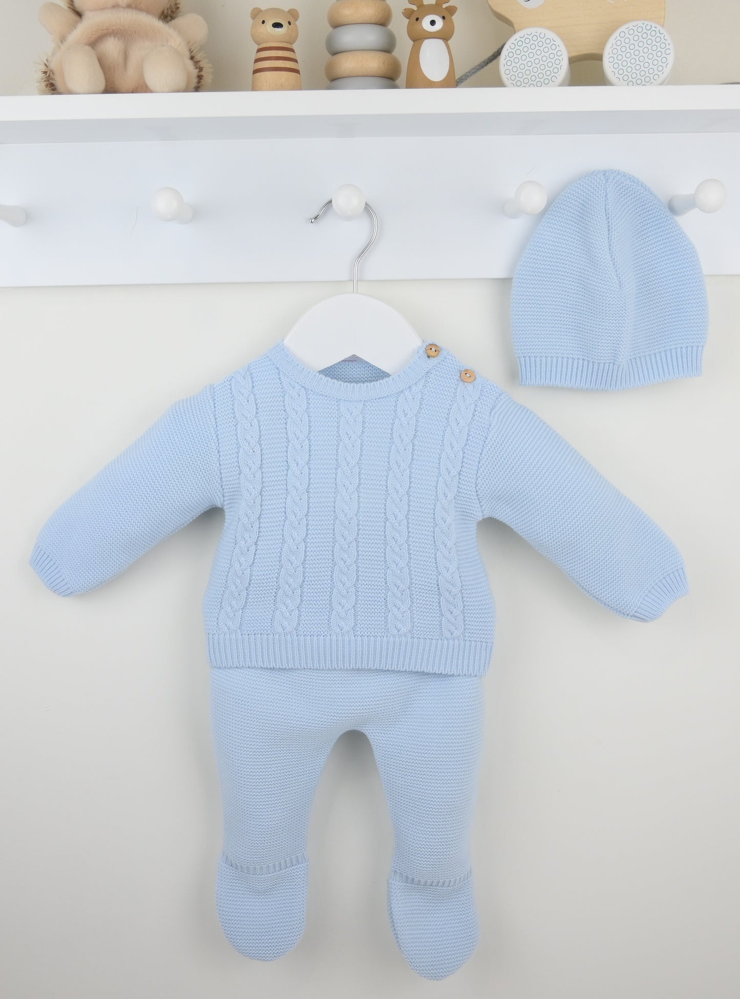 Pex Marcus 2 Piece Suit with Hat Blue