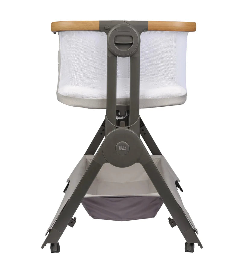 Bababing Bedside & Travel Crib (Beige)