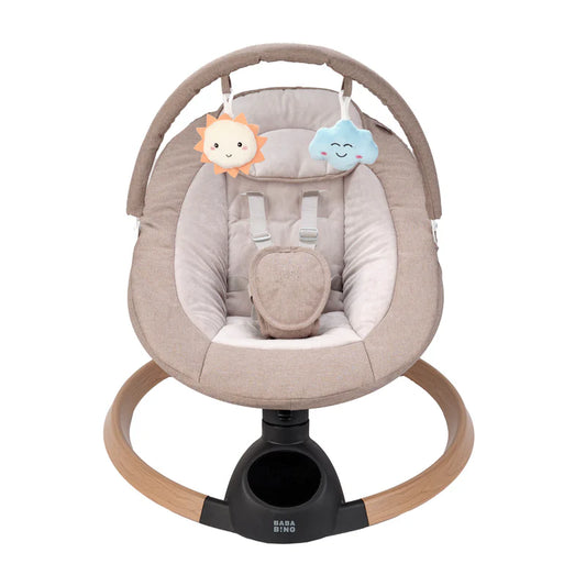 Bababing Hub 2 electric baby swing chair (Grey/Beige)