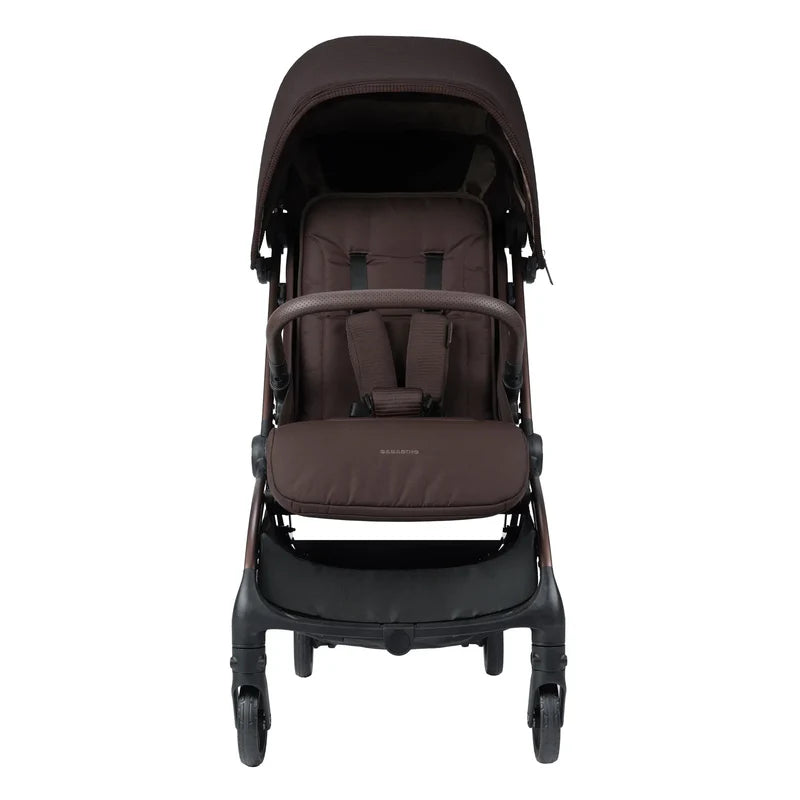 Bababing imi Travel Pushchair Auto Fold Compact Stroller Koffe