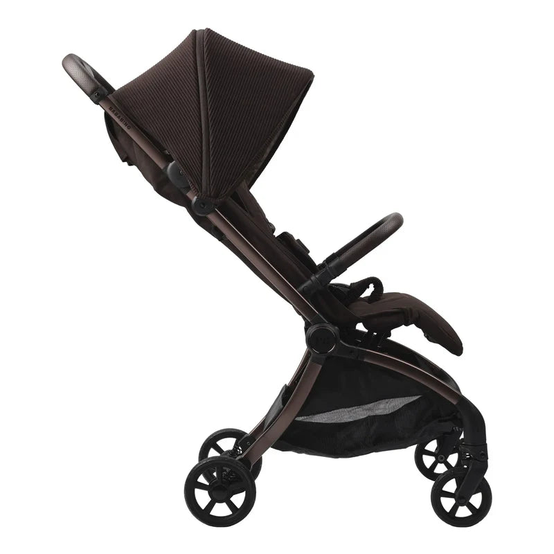 Bababing imi Travel Pushchair Auto Fold Compact Stroller Koffe