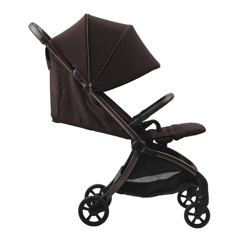 Bababing imi Travel Pushchair Auto Fold Compact Stroller Koffe