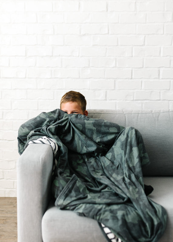 Copper Pearl 3 Layer Jumbo Quilt Hunter