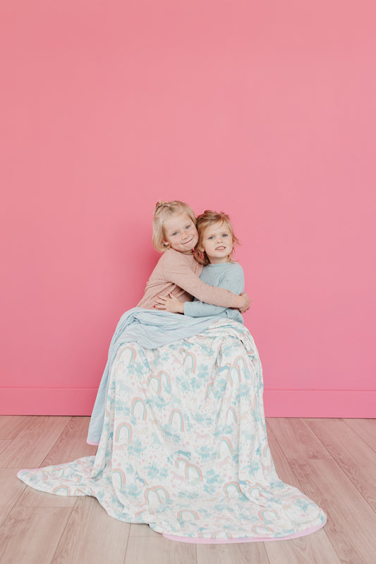 Copper Pearl 3 Layer Jumbo Stretchy Quilt Whimsy