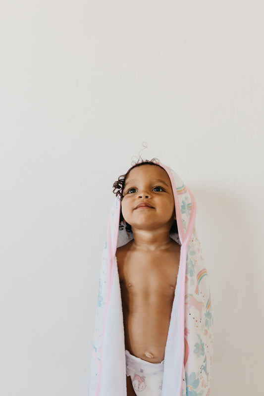 Copper Pearl Premium Knit Hooded Towel Whimsy
