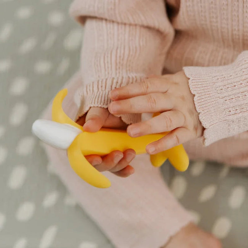 Nuby Banana Shaped Silicone Teether