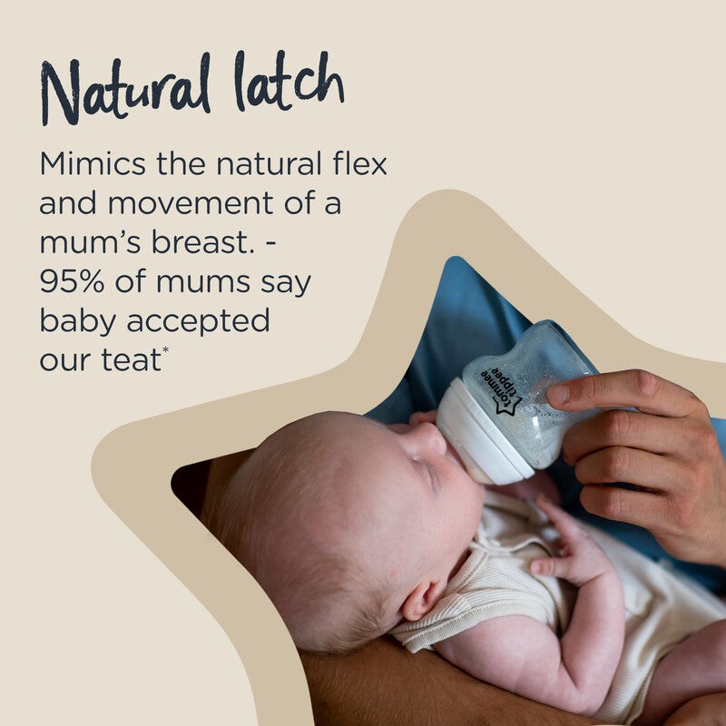 Tommee Tippee Closer to Nature Teat Medium Flow 2Pk