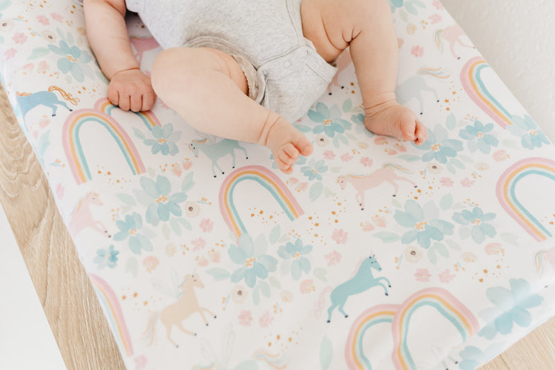 Copper Pearl Nappy Changing Pad COVER Whimsy