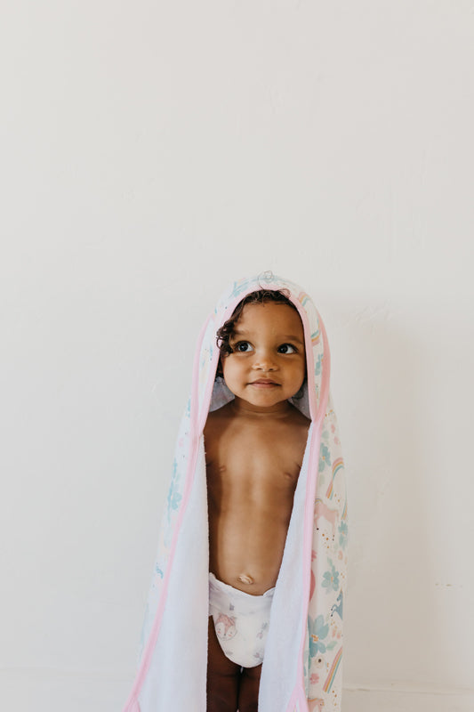 Copper Pearl Premium Knit Hooded Towel Whimsy
