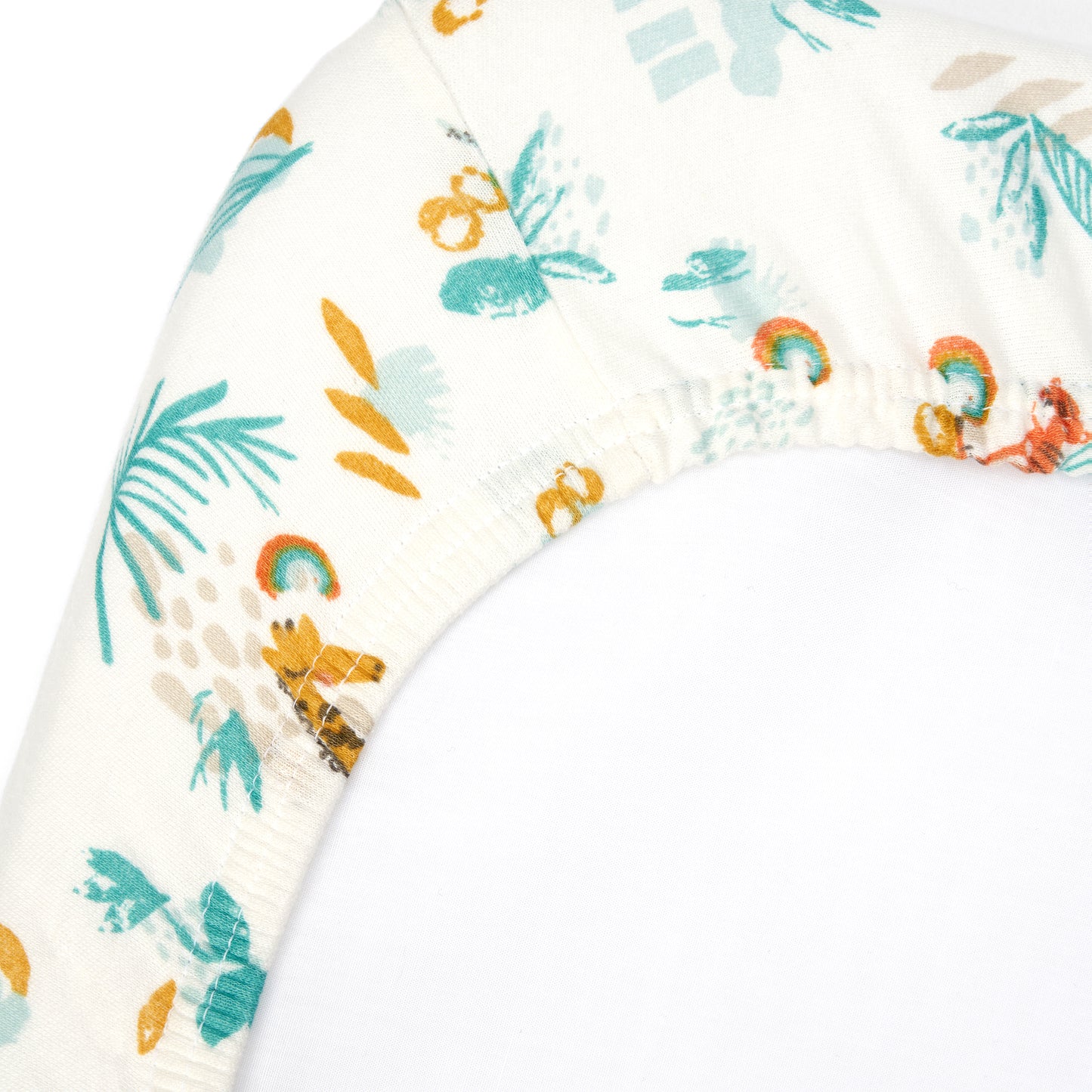 Tutti Bambini Bedside Crib Fitted Sheets 2pk - Run Wild