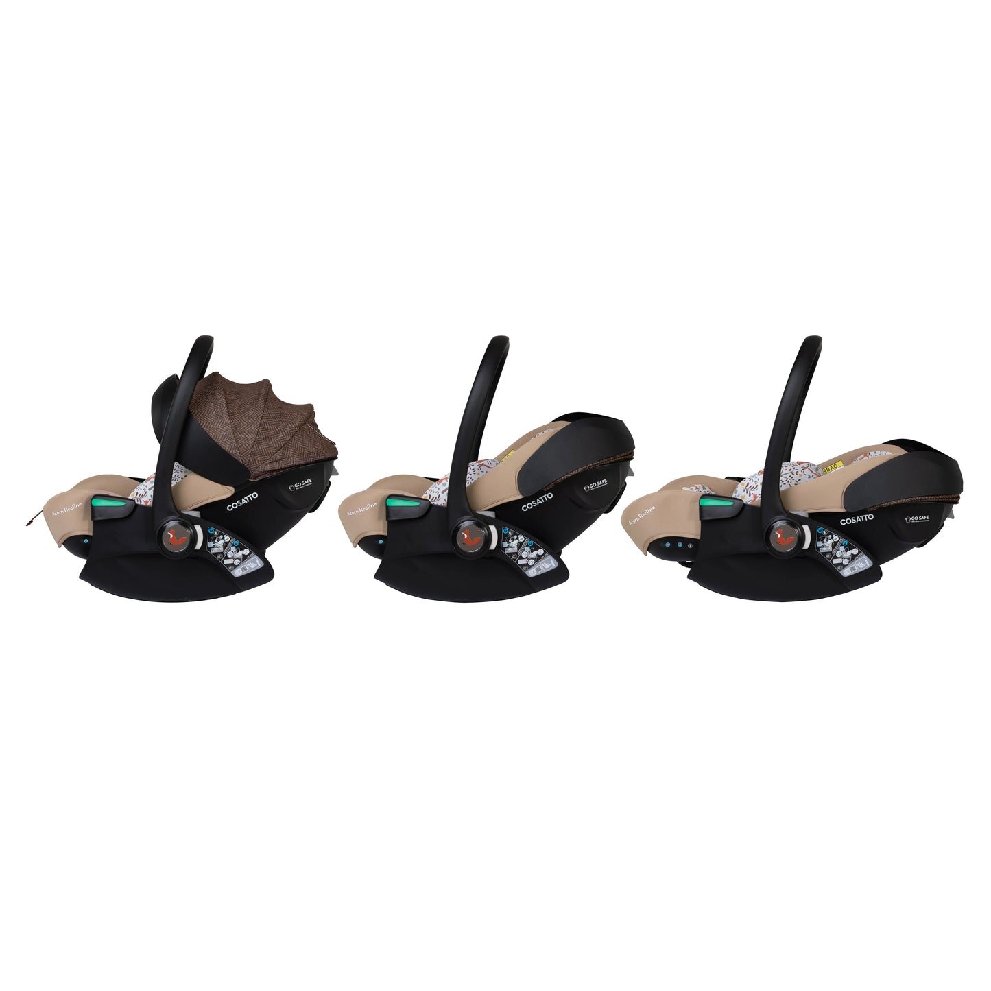 Cosatto Wow 3 Rotate & Recline Cozy Bundle Foxford Hall