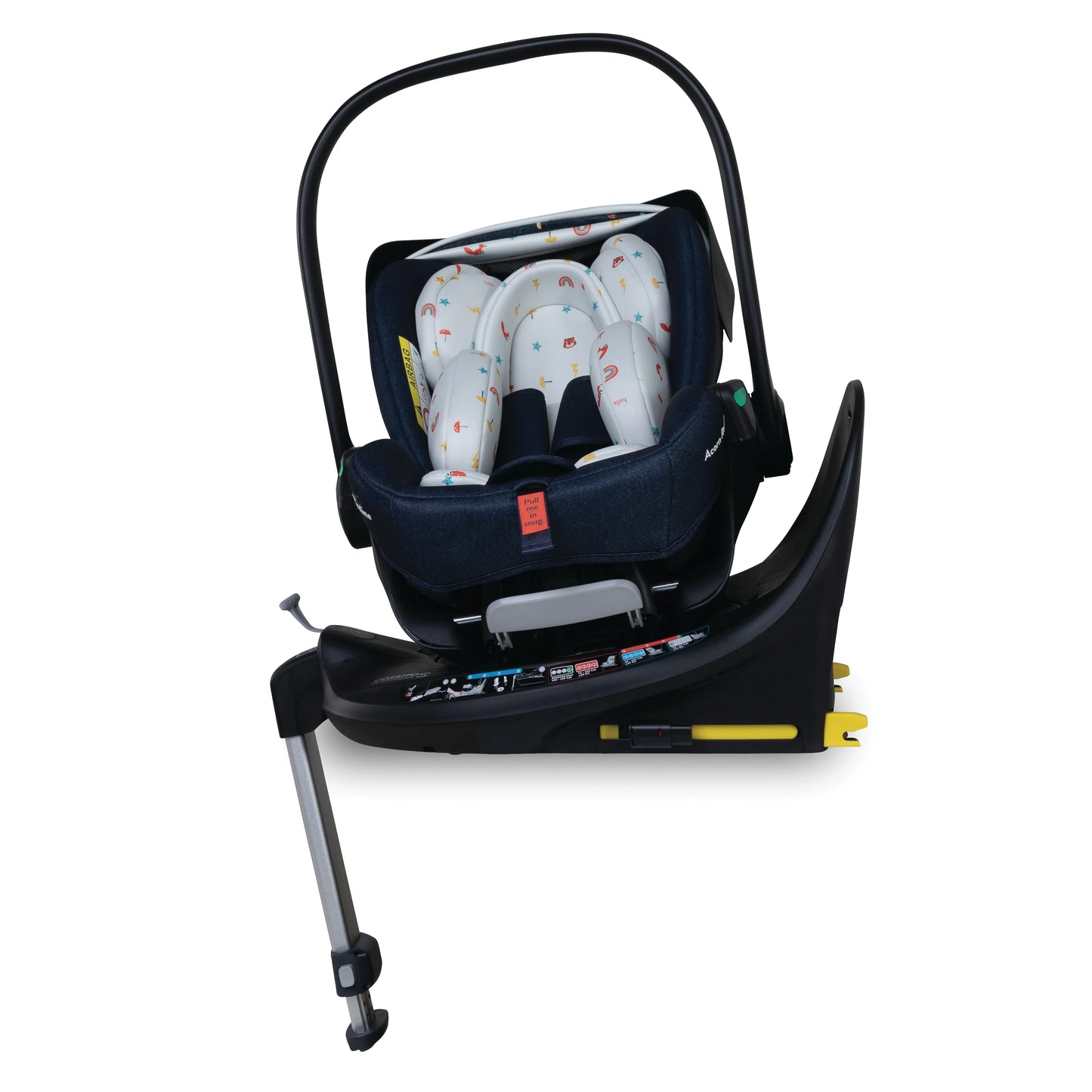 Cosatto Wow 3 Rotate & Recline Cozy Bundle Doodle Days