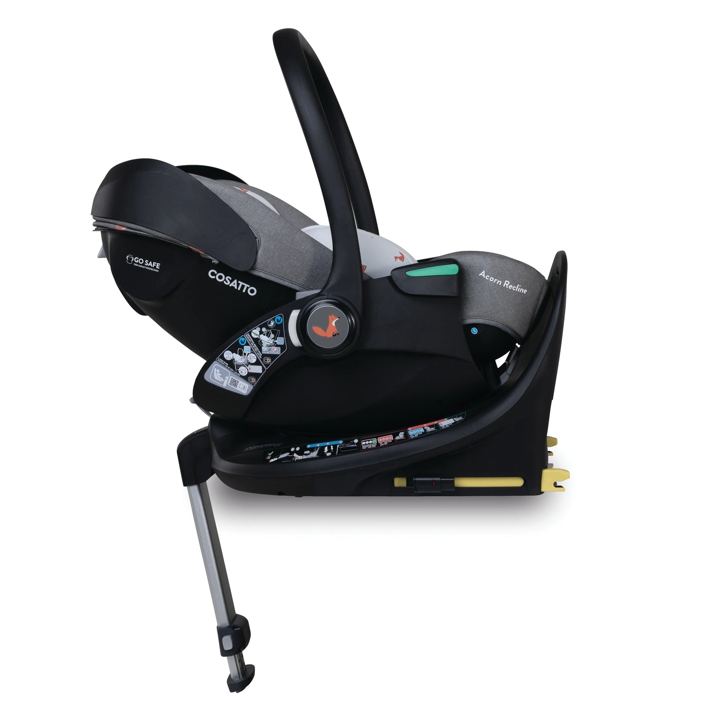 Cosatto Wow 3 Rotate & Recline Cozy Bundle Foxling