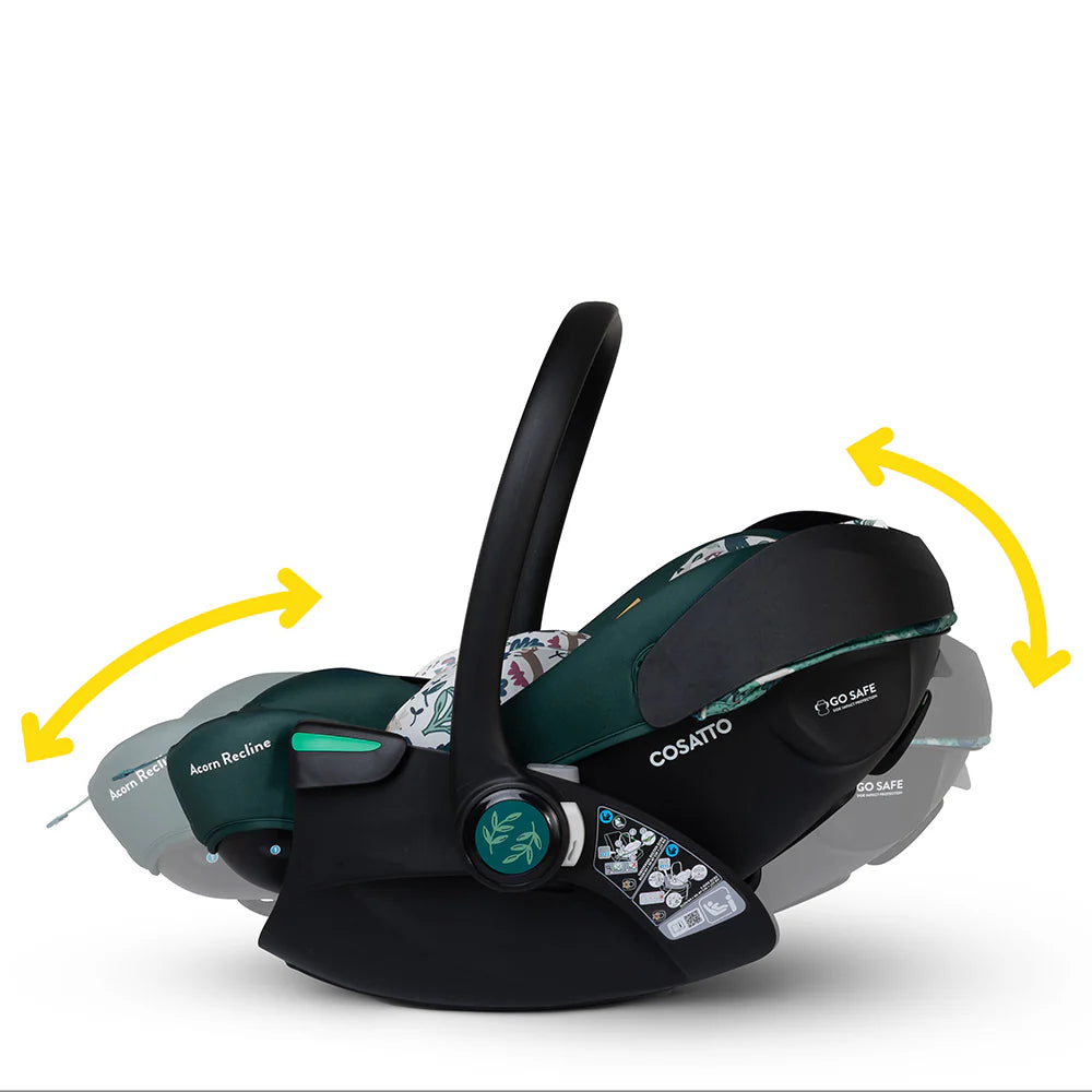 Cosatto Wow 3 Rotate & Recline Cozy Bundle Masquerade