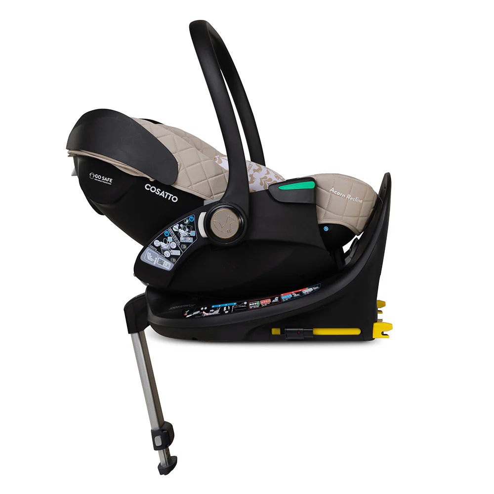 Cosatto Wow 3 All Stage Family Rotate & Recline 2 Base Bundle Whisper