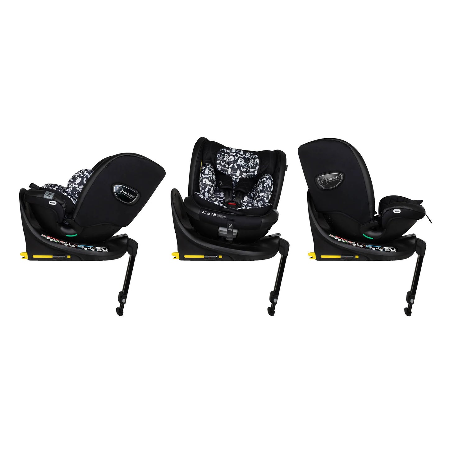 Cosatto All in All Extra i-Size 360 Car Seat Silhouette