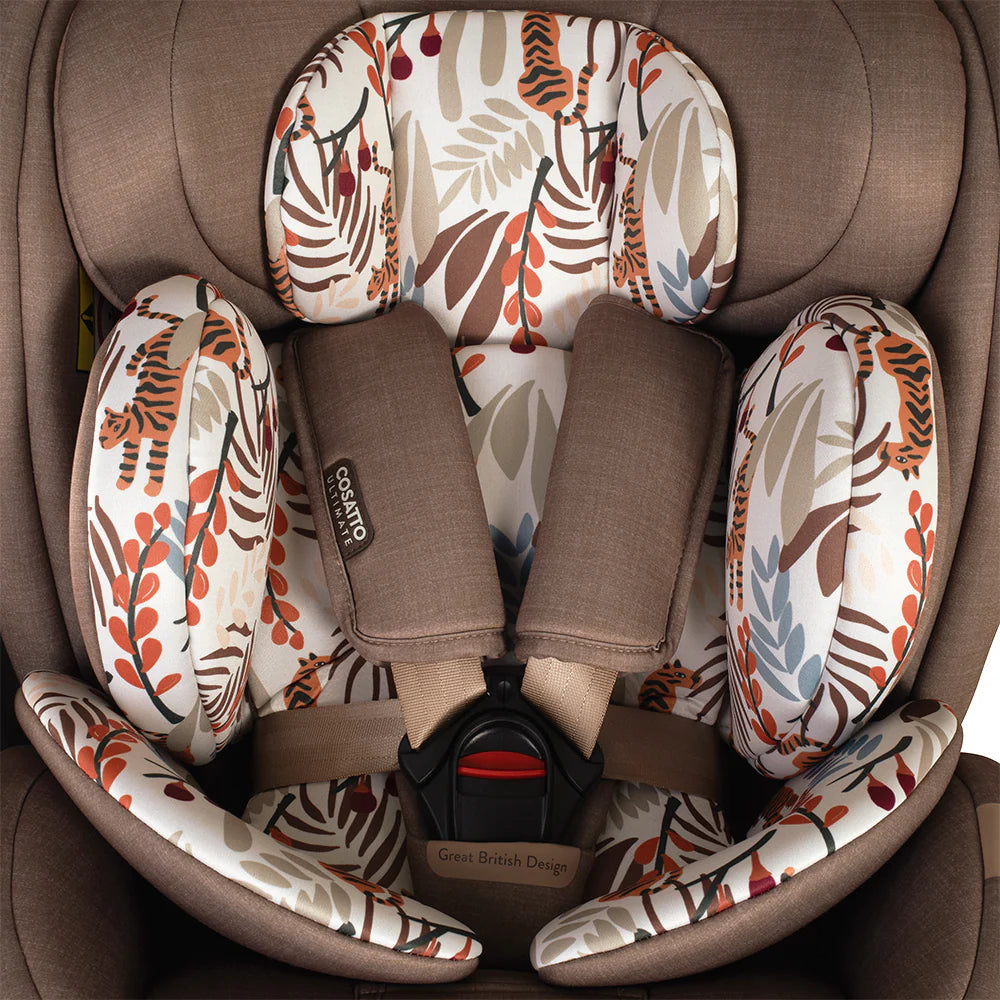 Cosatto All in All Extra i-Size 360 Car Seat Tiger Tale