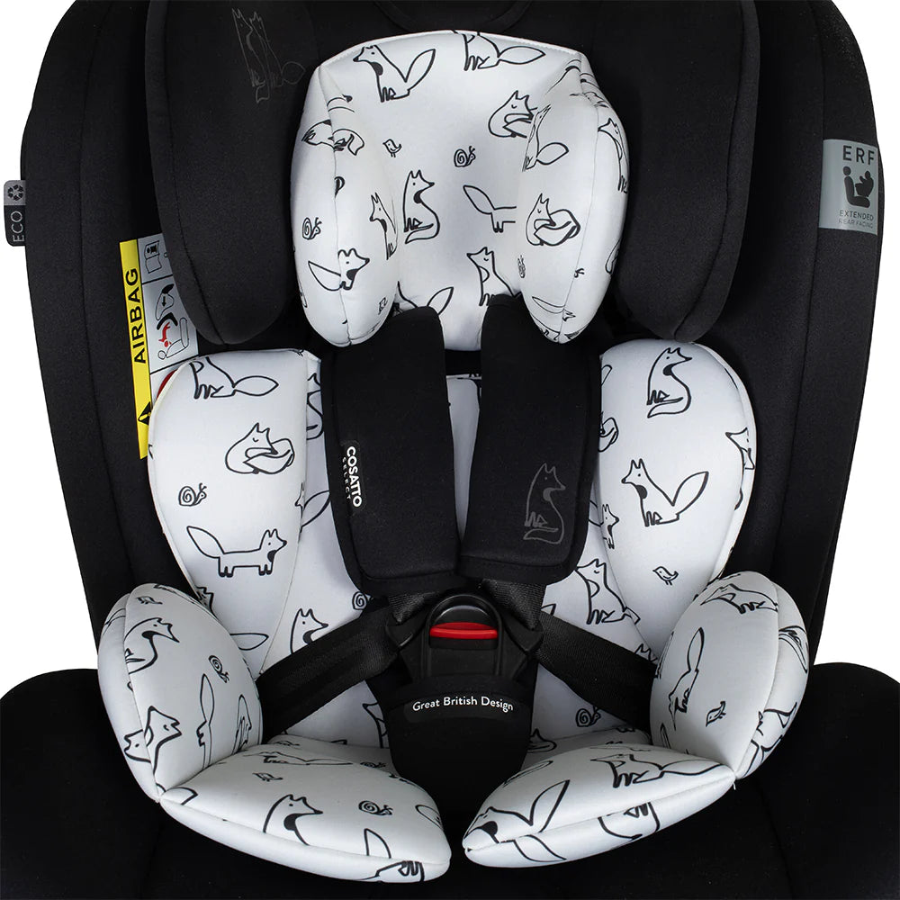 Cosatto All in All 360 Rotate Car Seat Foxed