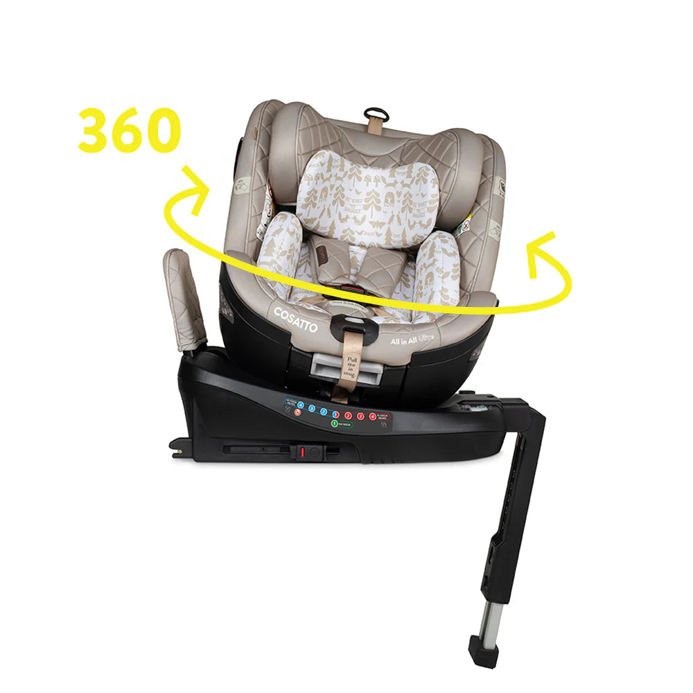 Cosatto Wow 3 Rotating All Stage Everything Bundle Whisper