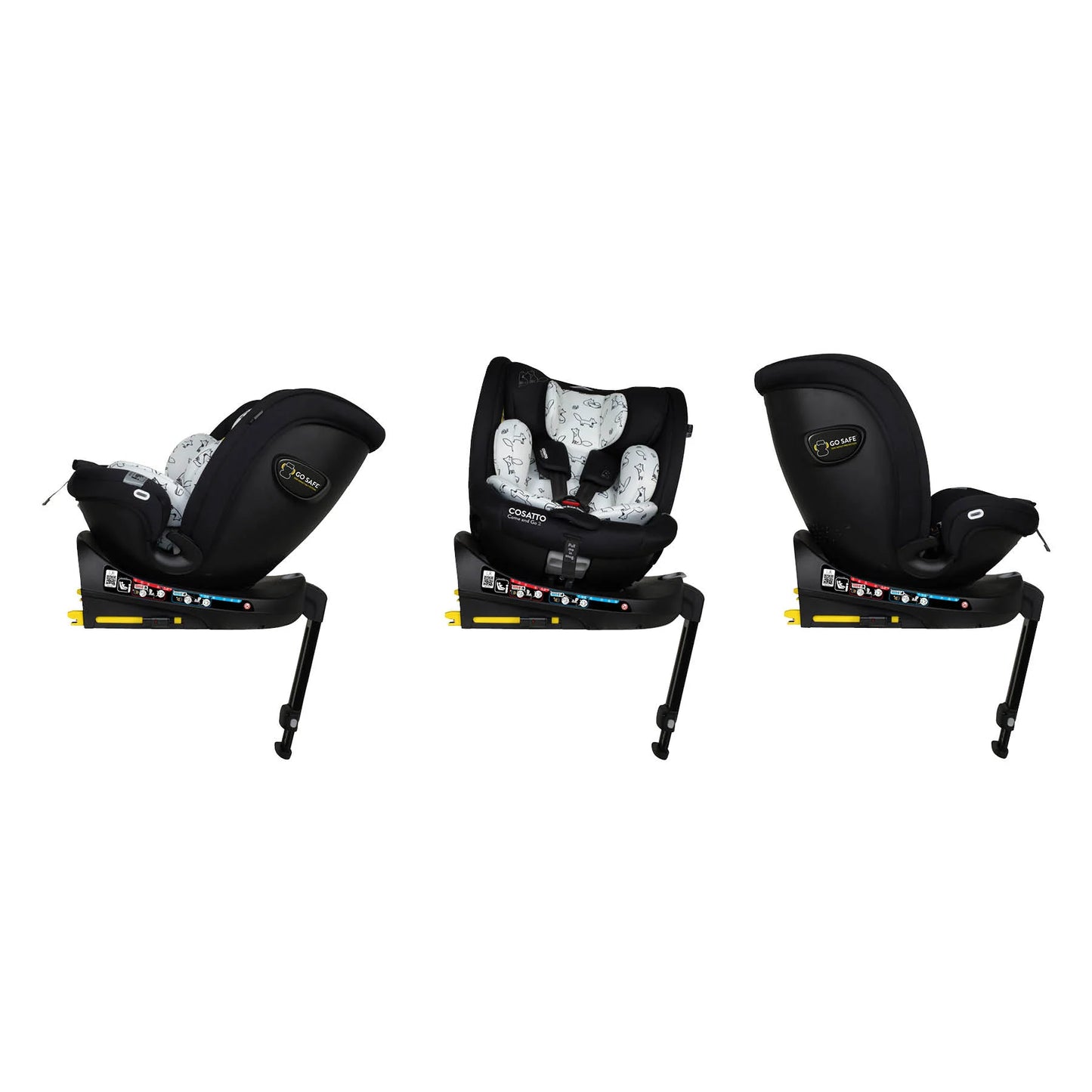 Cosatto Come and Go 2 i-Size 360 Car Seat Foxed