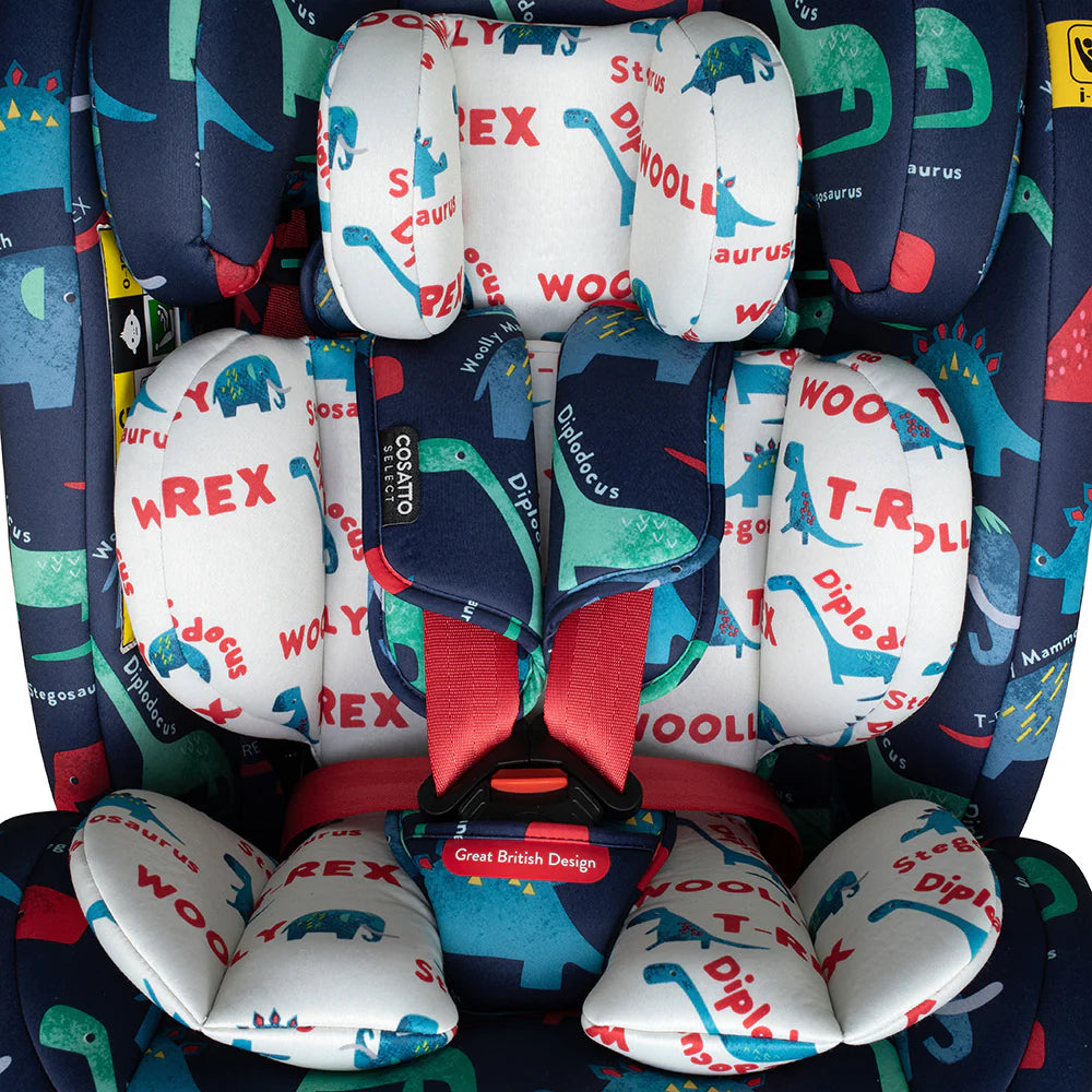 Cosatto Get Set Gro i-Size 360 Car Seat D is for Dino
