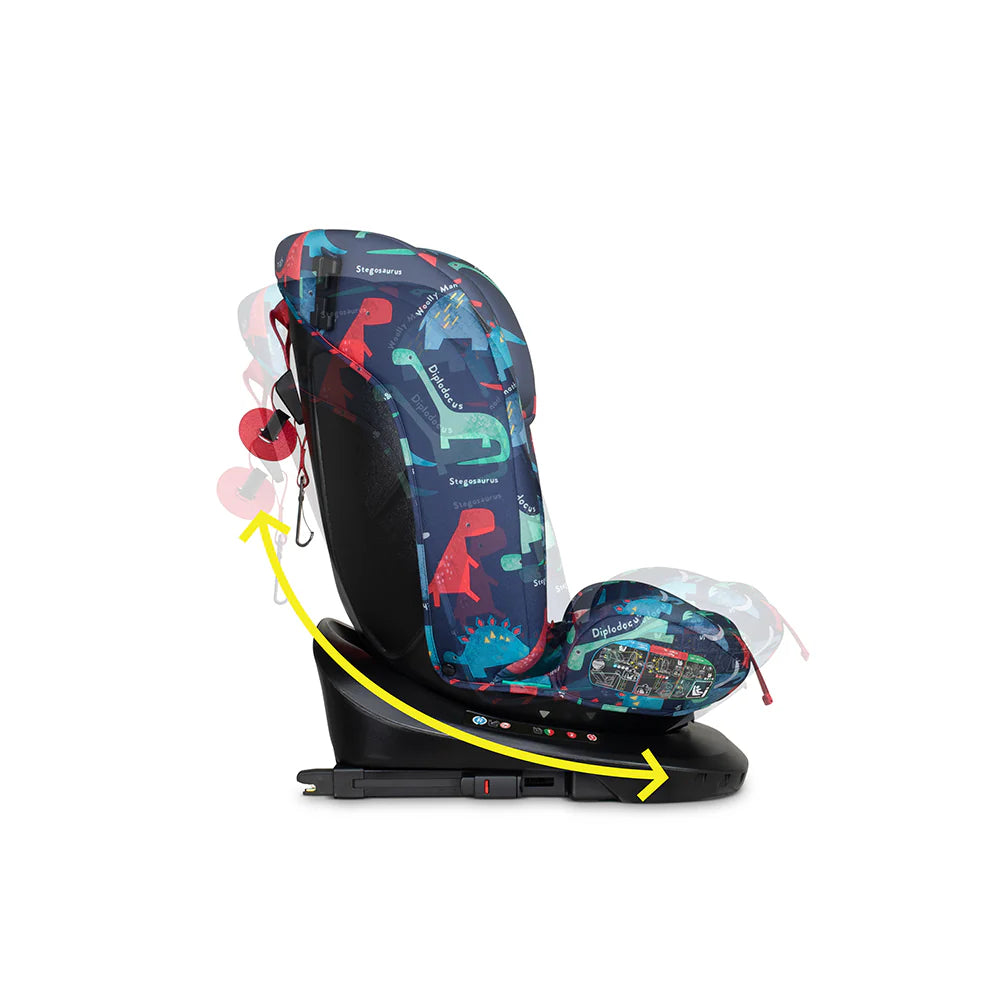 Cosatto Get Set Gro i-Size 360 Car Seat D is for Dino