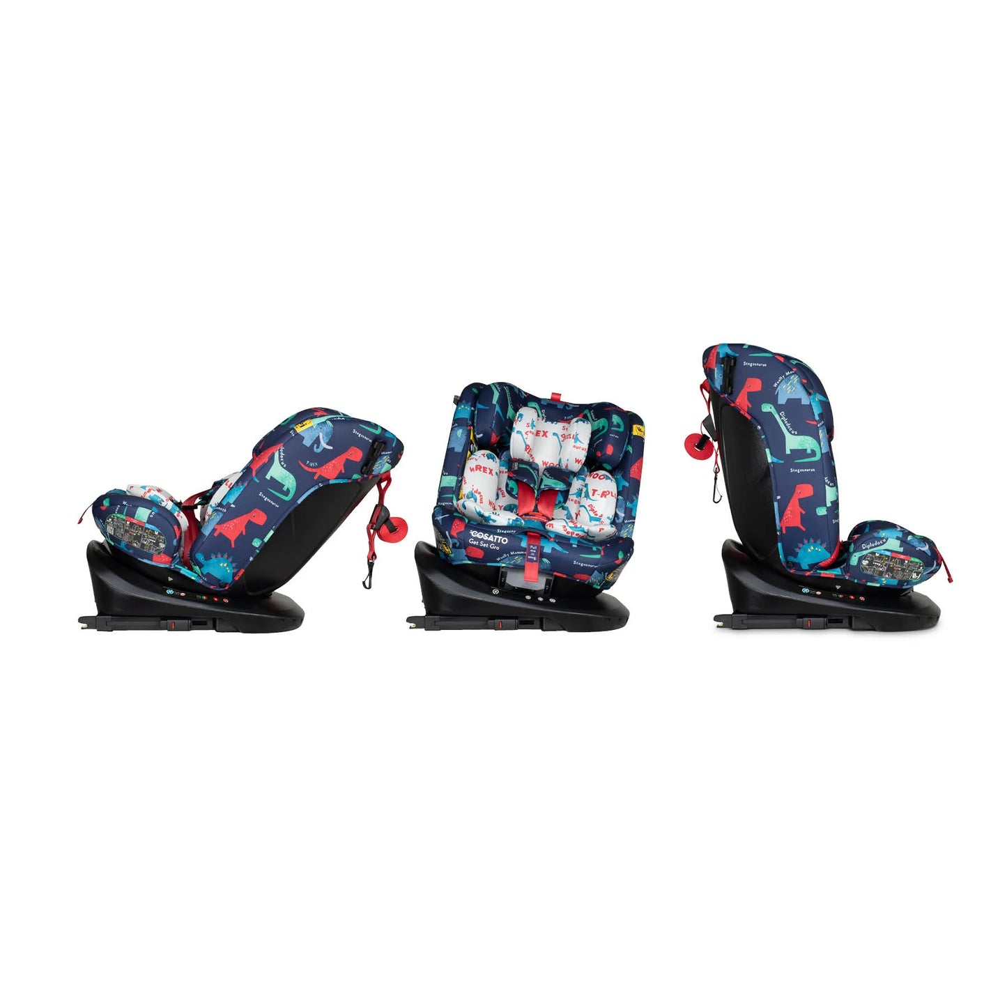 Cosatto Get Set Gro i-Size 360 Car Seat D is for Dino