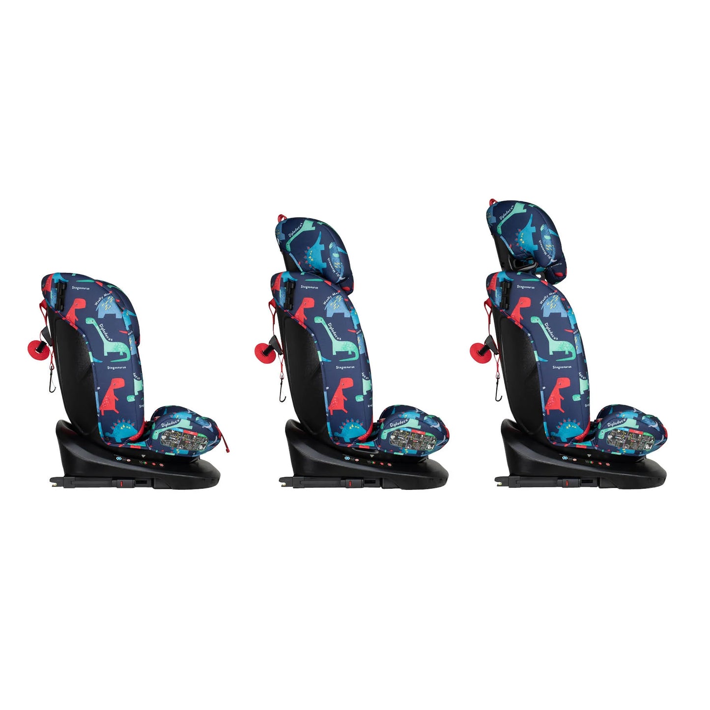 Cosatto Get Set Gro i-Size 360 Car Seat D is for Dino