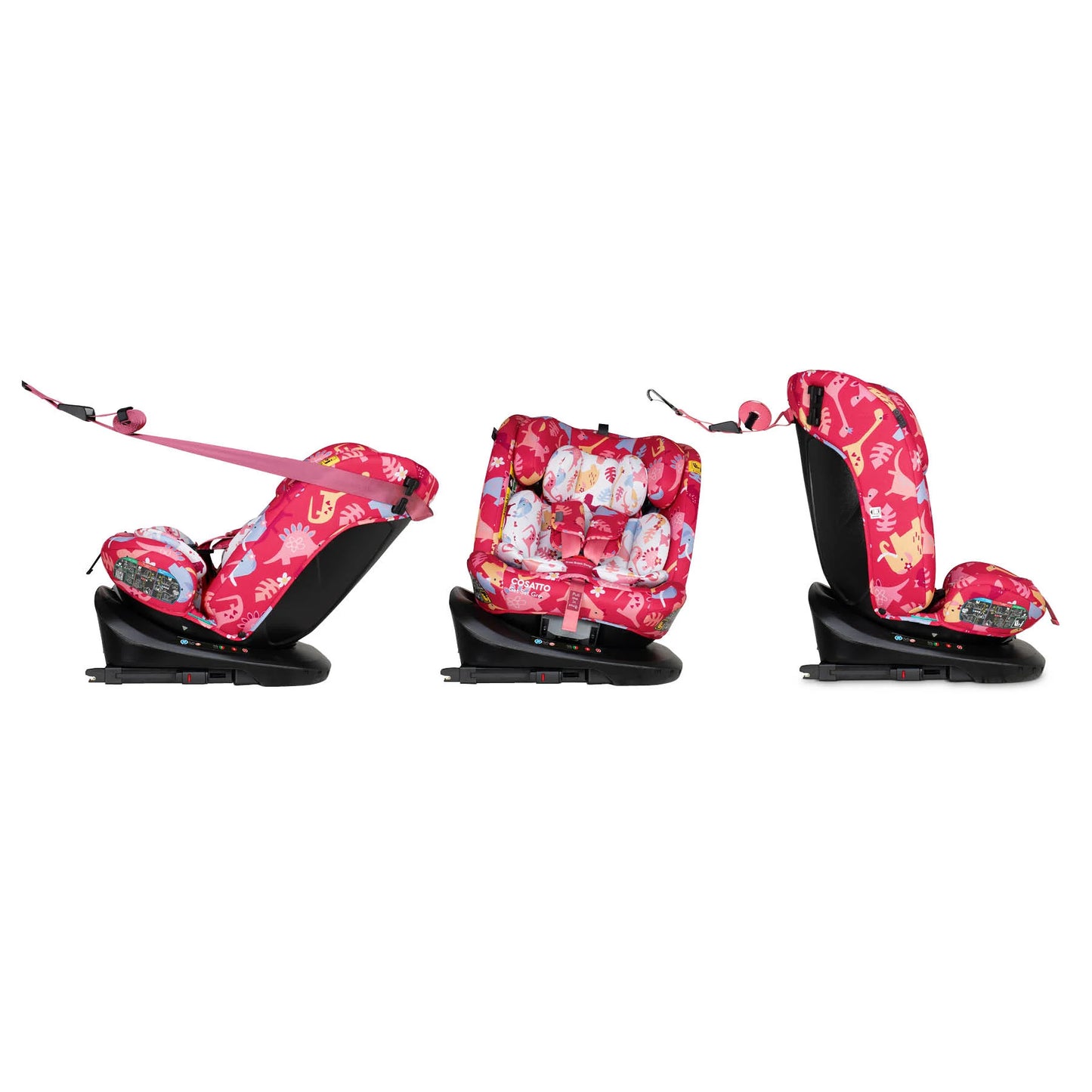 Cosatto Get Set Gro i-Size 360 Car Seat Dino Delite