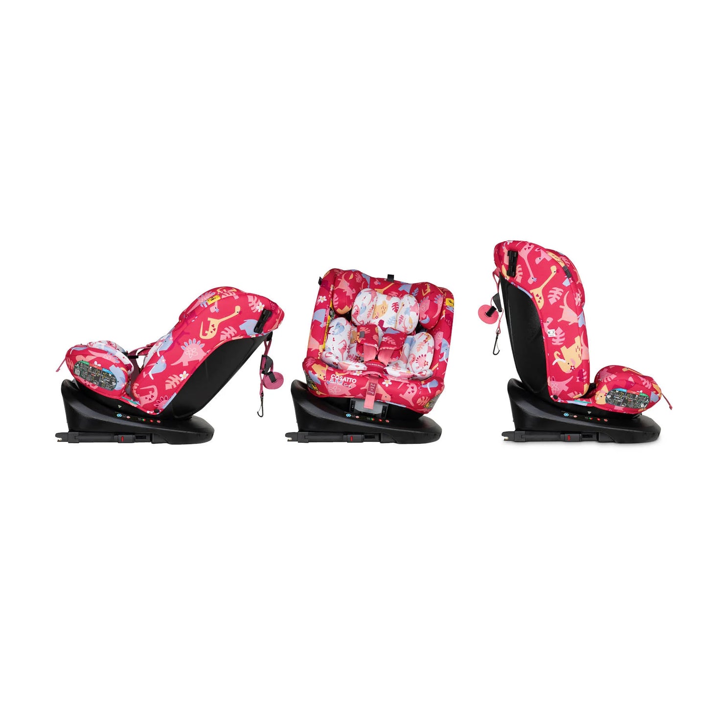 Cosatto Get Set Gro i-Size 360 Car Seat Dino Delite