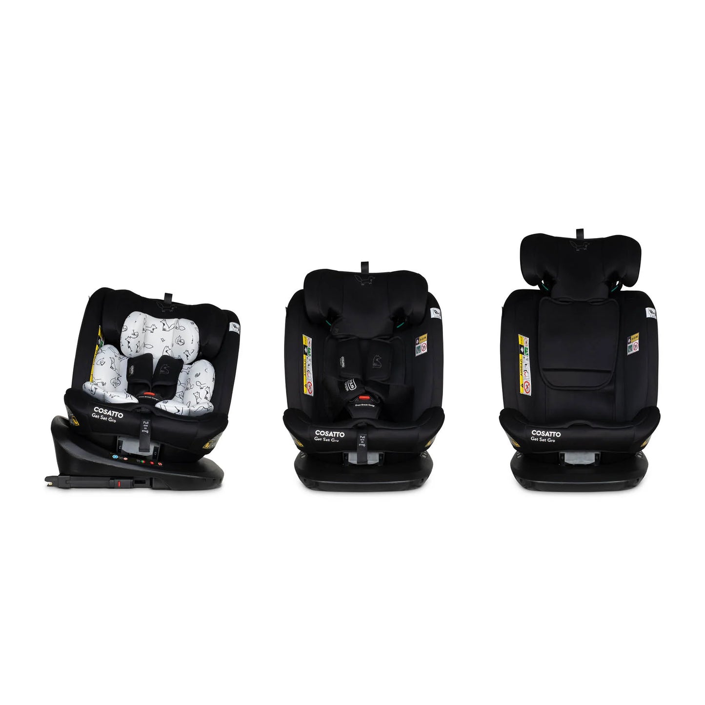 Cosatto Get Set Gro i-Size 360 Car Seat Foxed