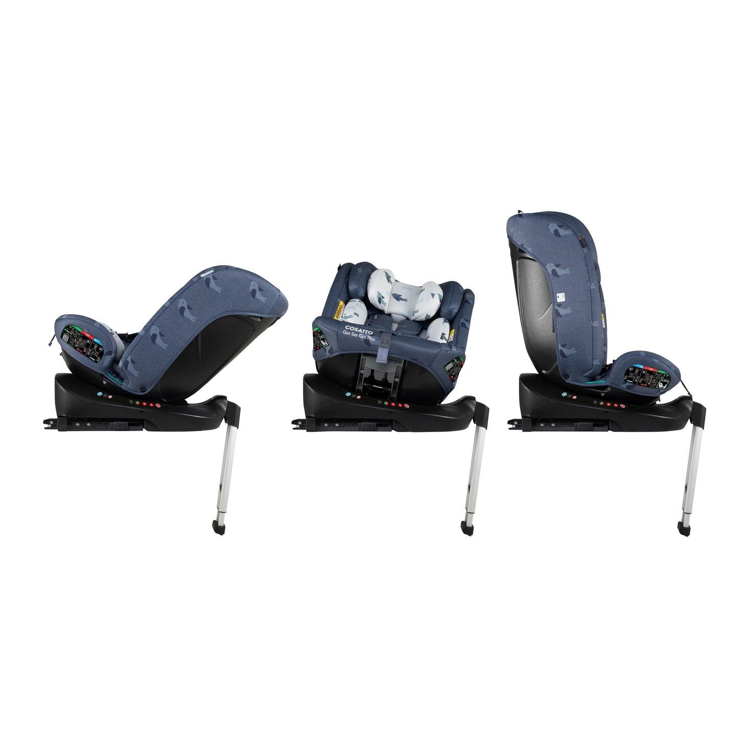 Cosatto Giggle 4 Special Edition All Stage Home and Travel Bundle Skylark