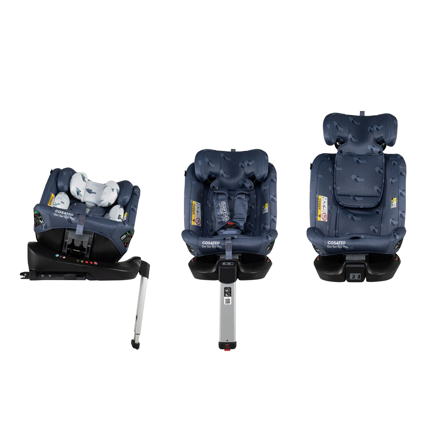 Cosatto Giggle 4 Special Edition All Stage Home and Travel Bundle Skylark