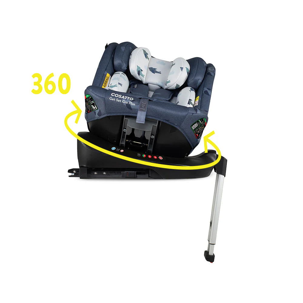 Cosatto Giggle 4 Special Edition All Stage Home and Travel Bundle Skylark