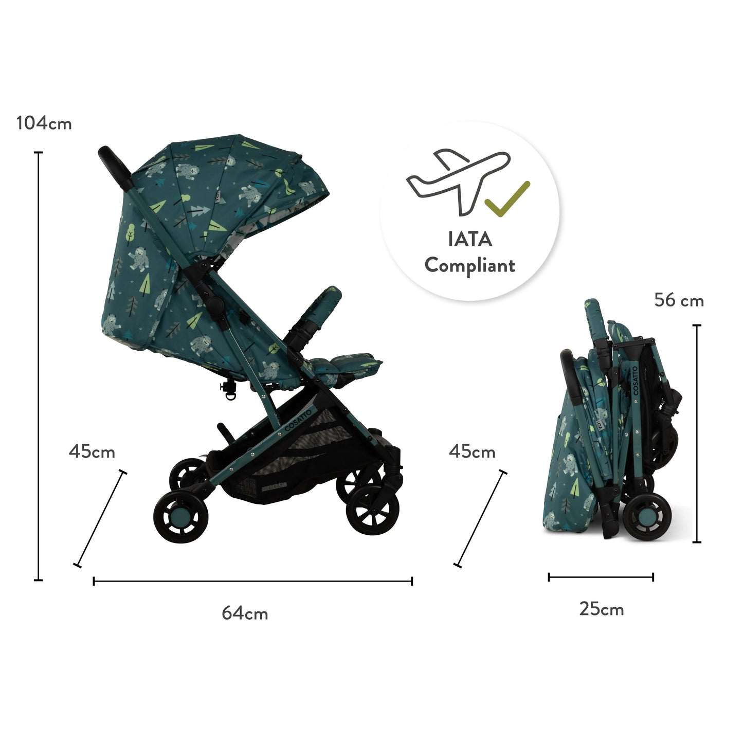 Cosatto Yo! Stroller Yoohoo Yeti