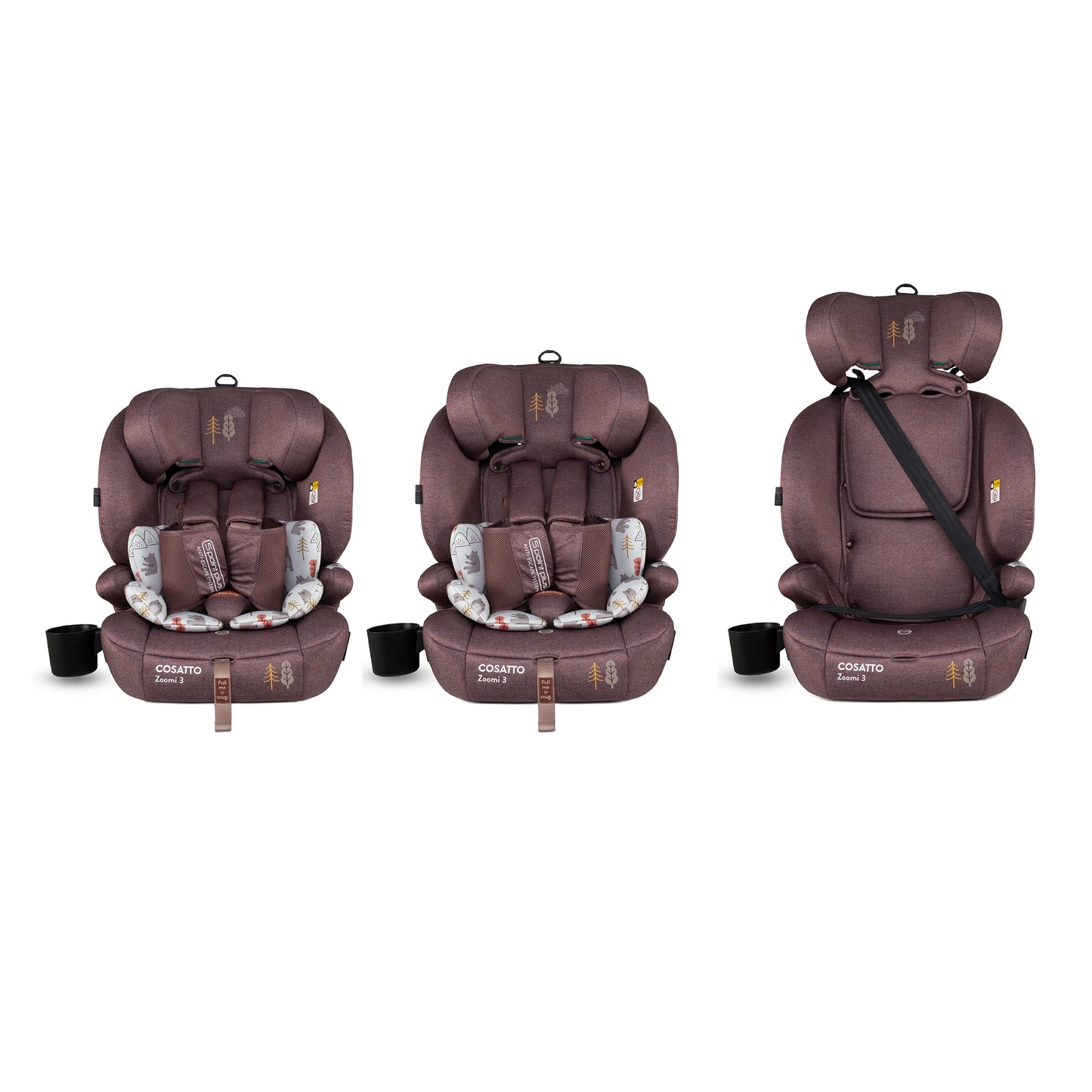 Cosatto Zoomi 3 i-Size Car Seat Bear Hug