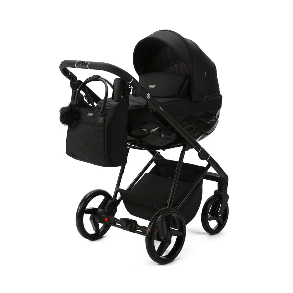 Mee-Go Milano Quantum Carbon Black Travel System