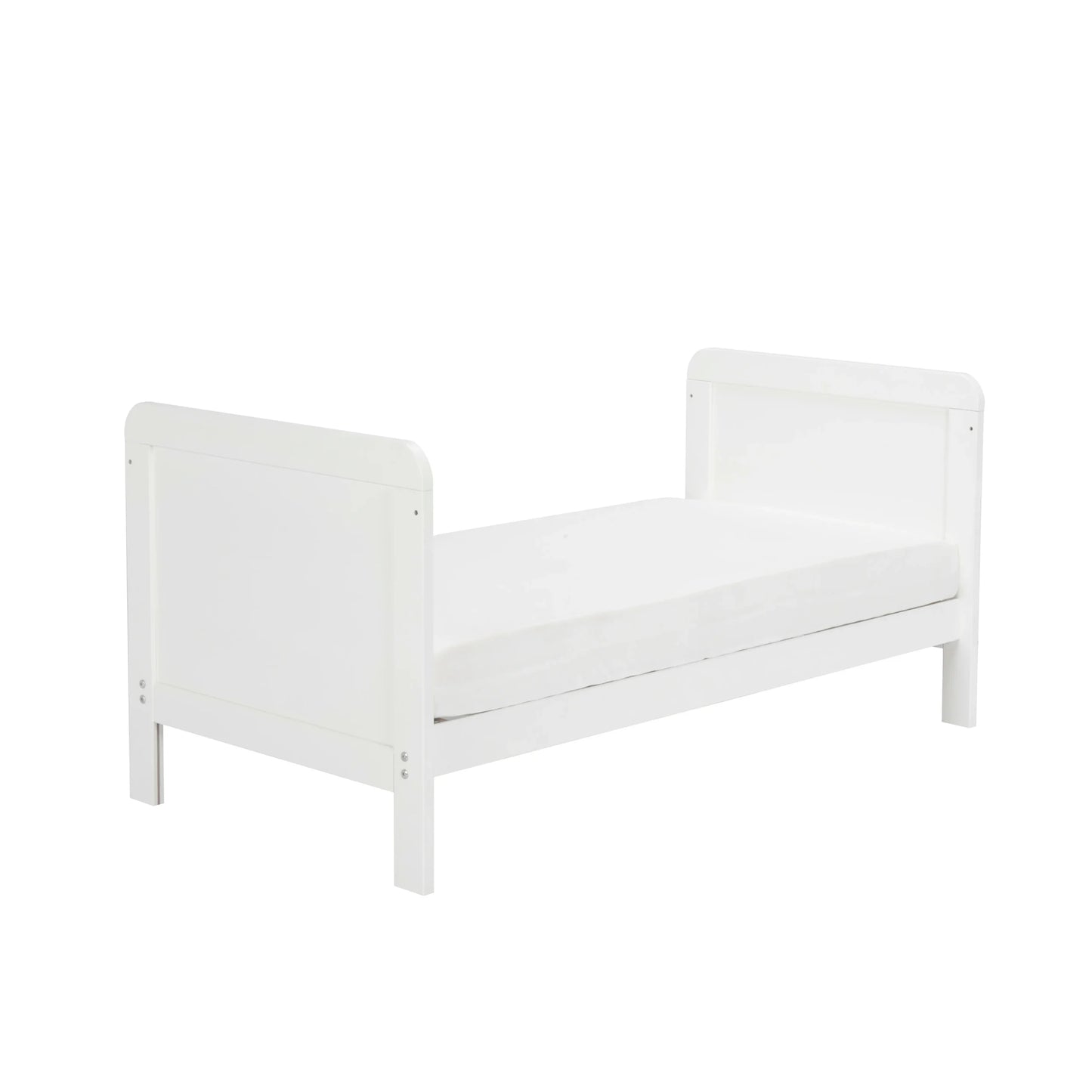 Babymore Caro Urban Mini Cot Bed – White