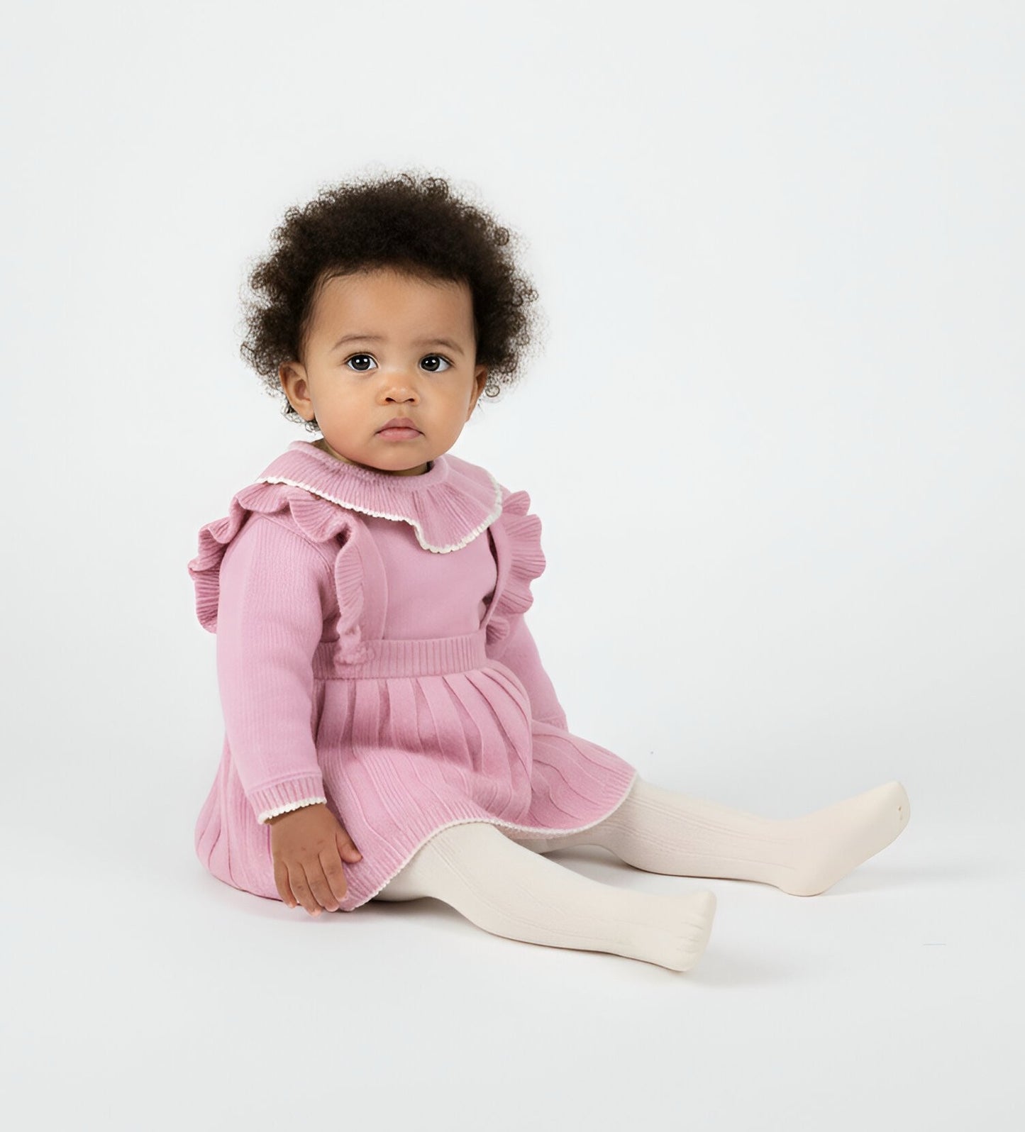Pex Caterina Pinafore Set Dusky Pink
