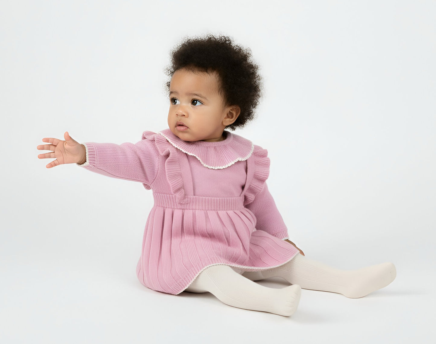 Pex Caterina Pinafore Set Dusky Pink