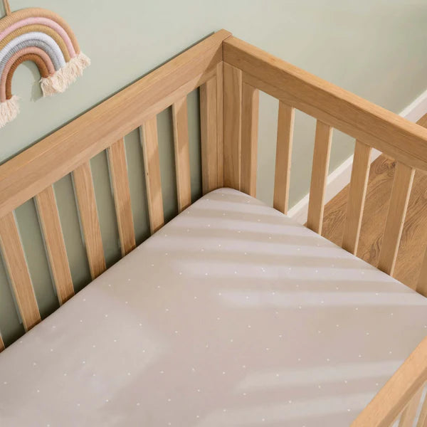 Clair-de-lune 2 Pack Fitted Jungle Dream Cot Bed Sheets - 140 x 70 cm