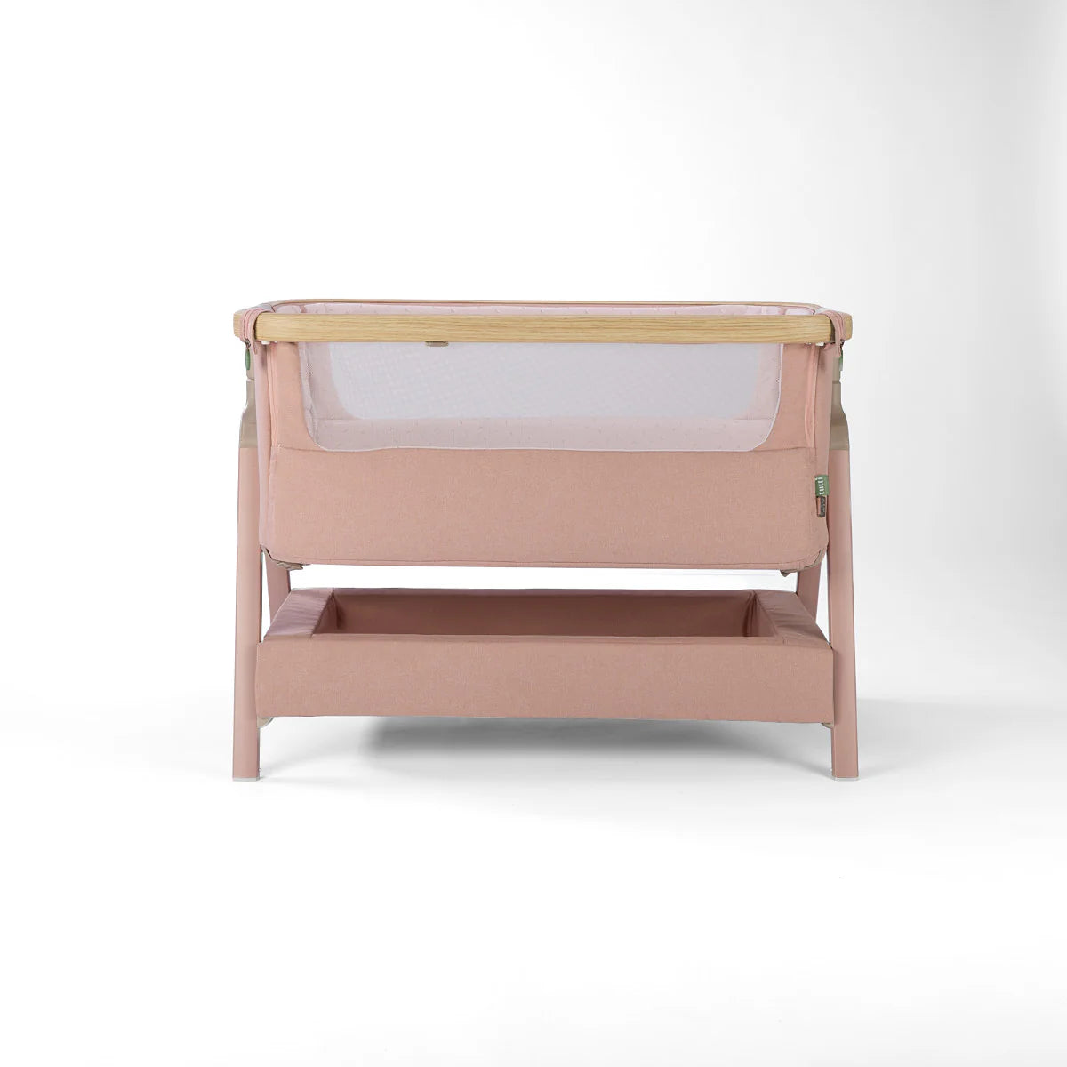 Tutti Bambini CoZee Air 2 Bedside Crib Drifted Oak and Blush