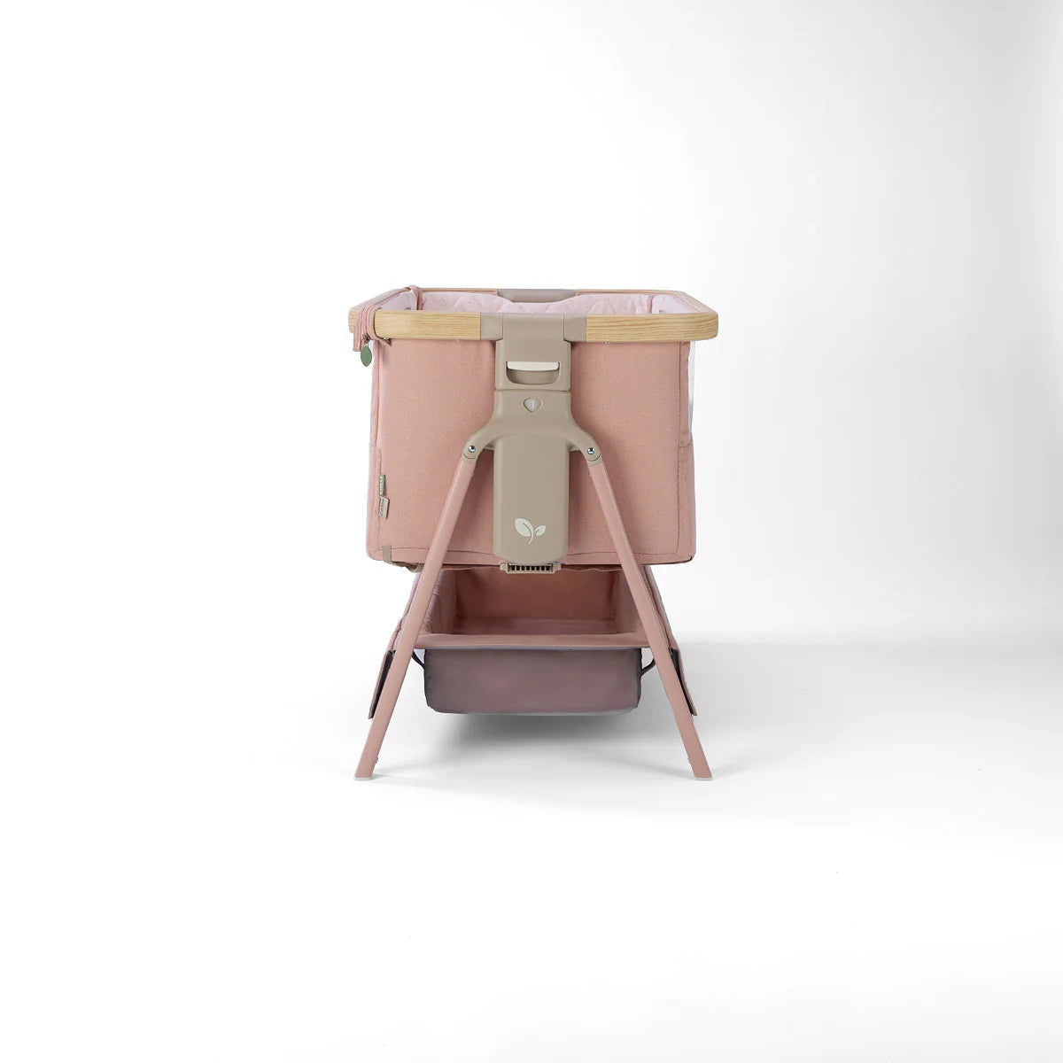 Tutti Bambini CoZee Air 2 Bedside Crib Drifted Oak and Blush