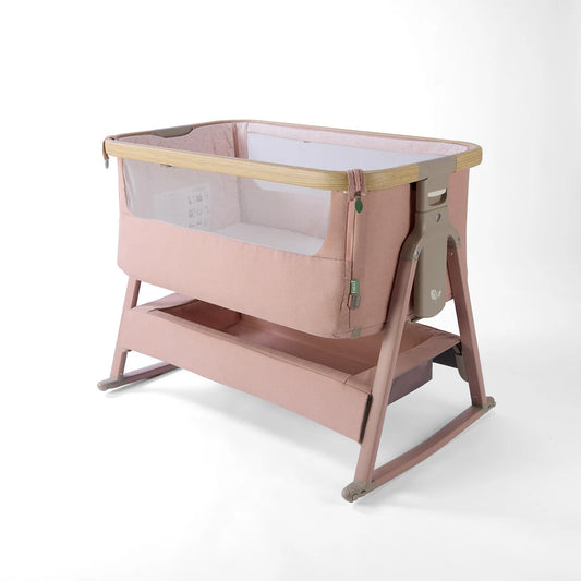 Tutti Bambini CoZee Air 2 Bedside Crib Drifted Oak and Blush