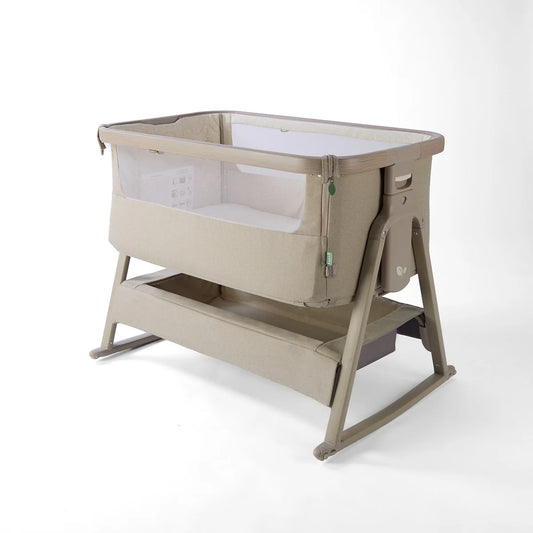 Tutti Bambini CoZee Air 2 Bedside Crib Soft Walnut & Cocoa