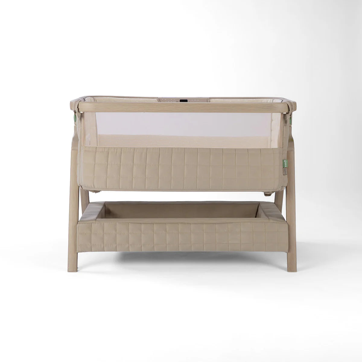 Tutti Bambini Cozee Sense Bedside Crib Soft Walnut / Cocoa