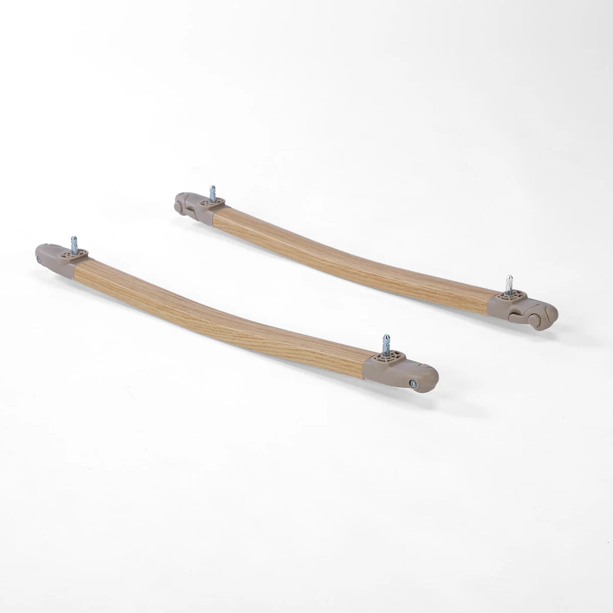 Tutti Bambini Cozee Sense Bedside Crib Drifted Oak and Eucalyptus